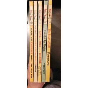 Lot of 5 Vintage Beginner Books 1960s HC Random House‎ USA Dr. Seuss Era